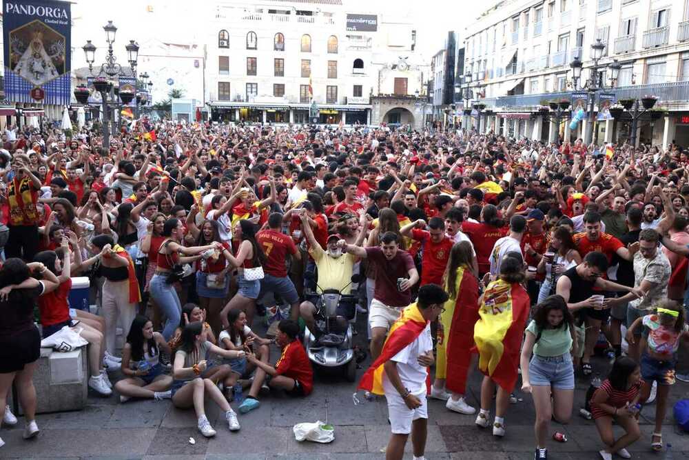 Expectación y muchos nervios en el corazón de Ciudad Real