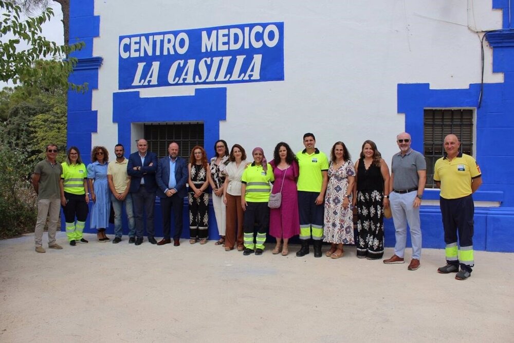 Visita del director gerente del Servicio de Salud de Castilla-La Mancha, Alberto Jara