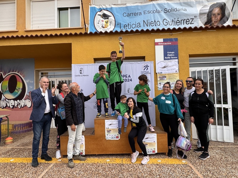 Malagón celebra la Carrera Escolar Solidaria Leticia Nieto