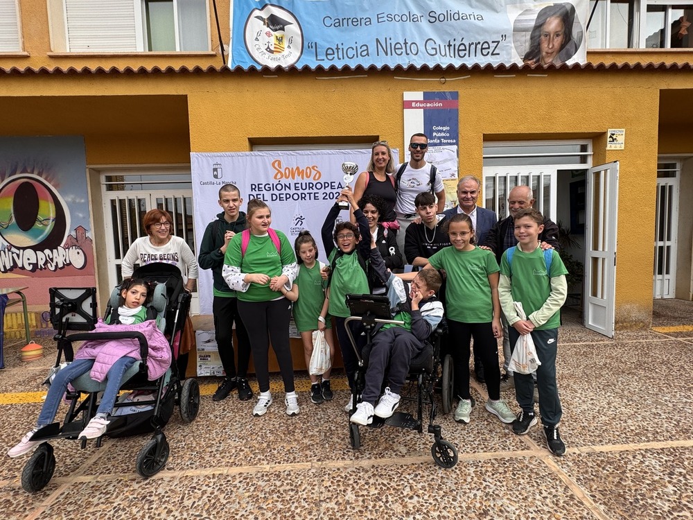 Malagón celebra la Carrera Escolar Solidaria Leticia Nieto