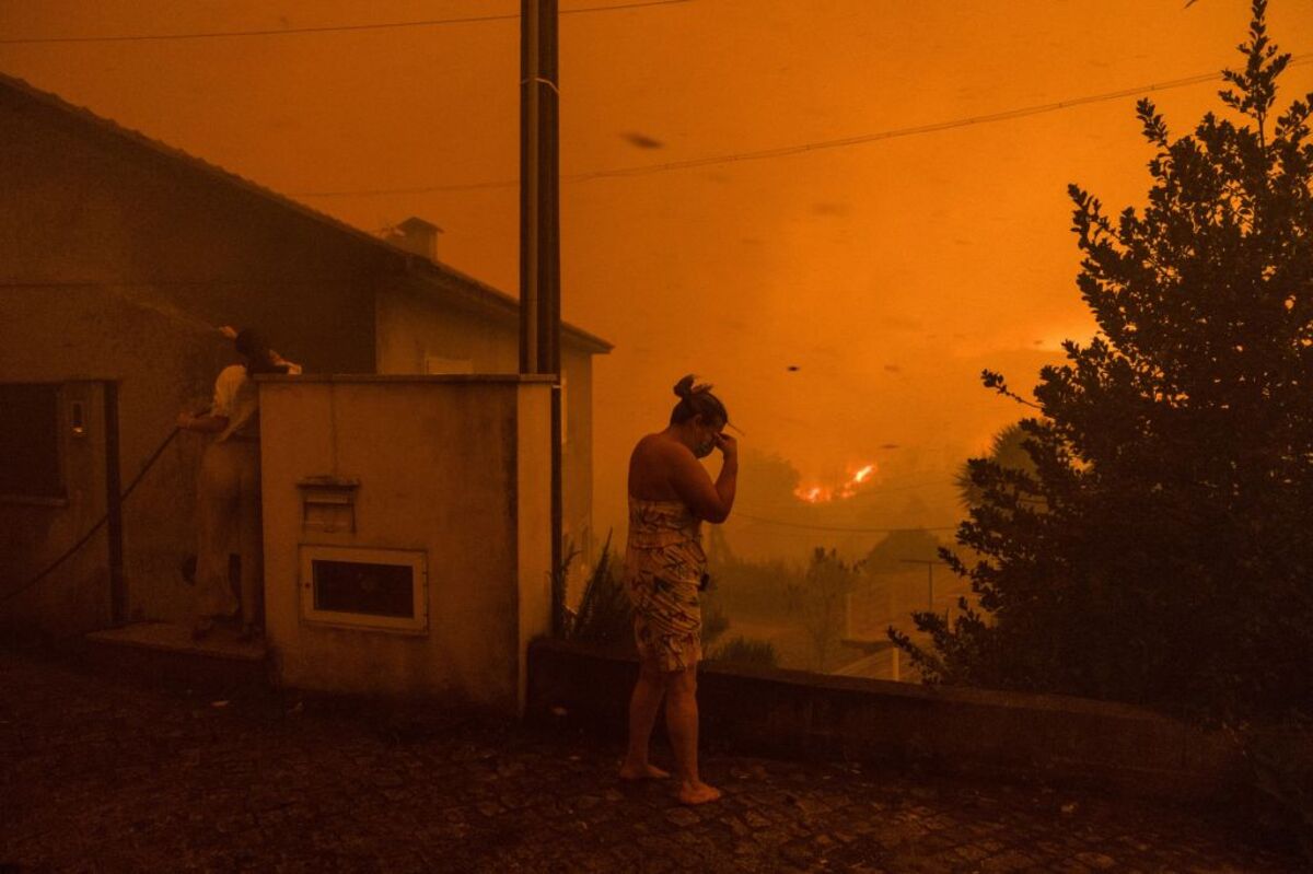 Forest fire in Portugal  / JOSE COELHO