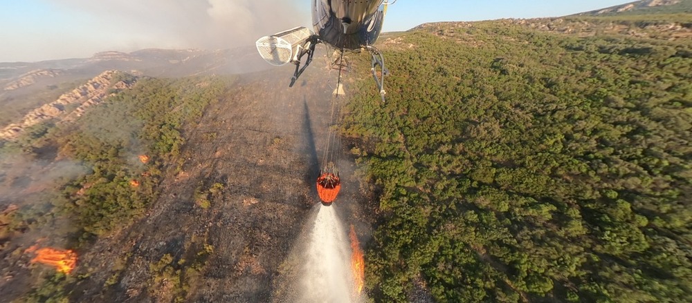 El fuego de Argamasilla quema 400 hectáreas