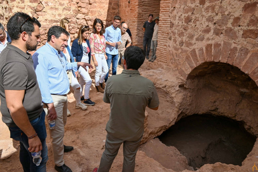 Valverde pide apoyo regional al taller del Castillo de Montiel