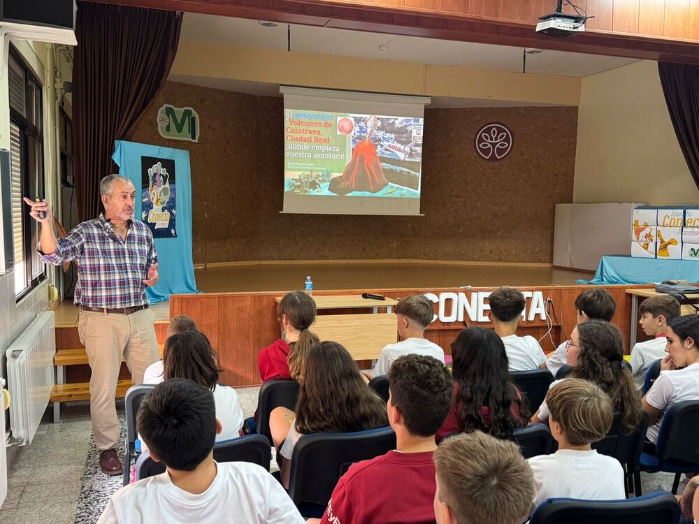 El colegio María Inmaculada profundiza sobre el Carbonífero