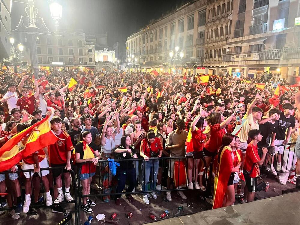 Ciudad Real vibra con la Roja 