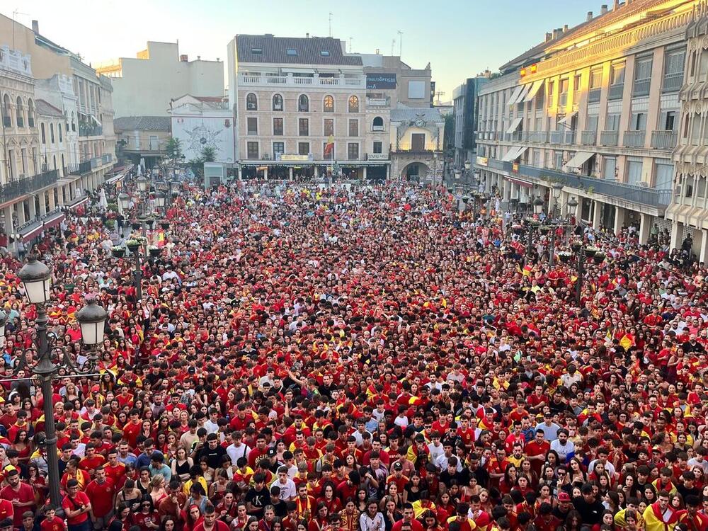 Ciudad Real vibra con la Roja 