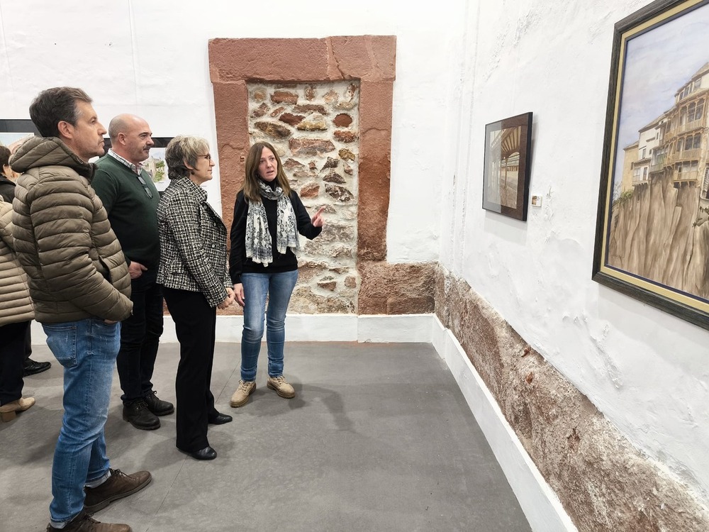 Luz Barnerán expone sus 'Rincones de La Mancha'