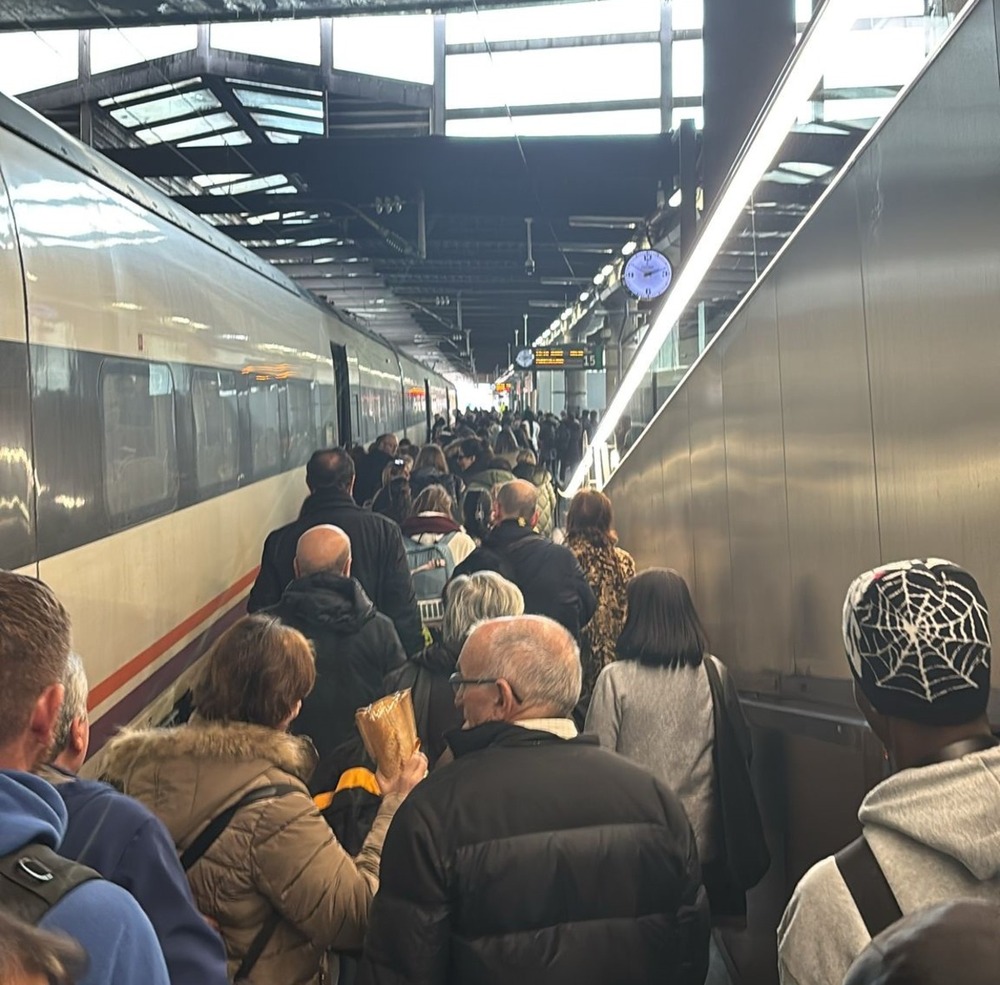 Caos en Atocha en la vuelta a la rutina