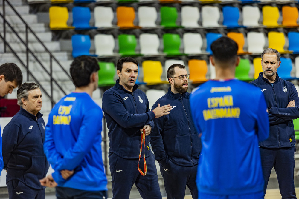 Los 'Hispanos' de 'Jabato' ya trabajan en el Quijote Arena