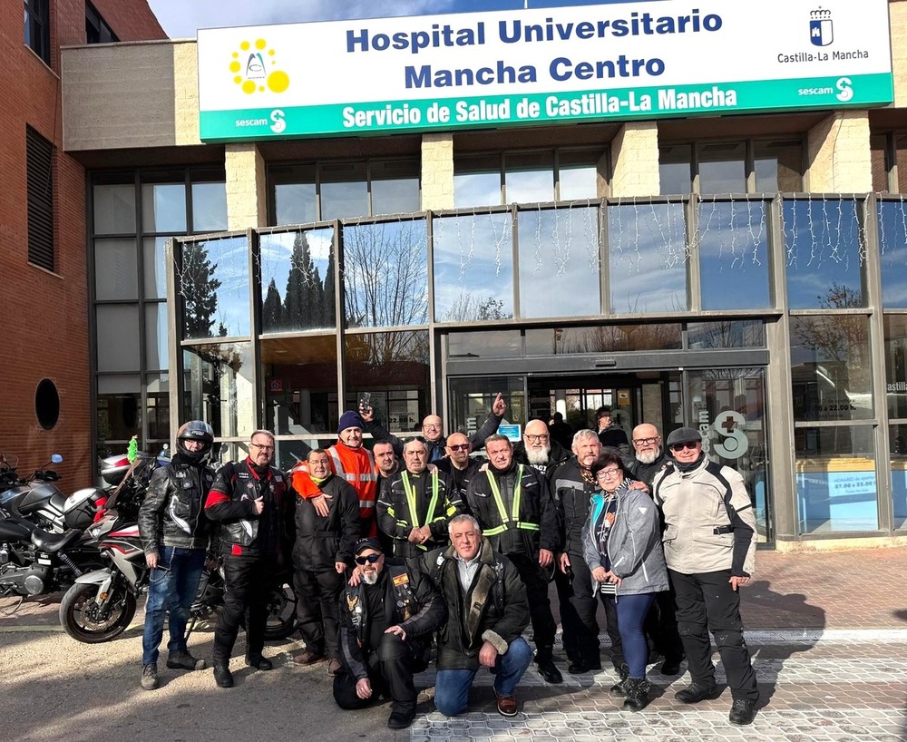 Reyes Magos moteros llegan al Mancha Centro