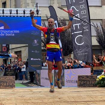 Jesús Gil y Gemma Arenas, medallistas en el Mundial Skyrunning