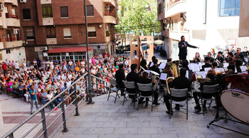 La Banda de Música ameniza las fiestas de Puertollano