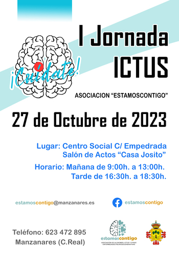 ‘Estamos contigo’ organiza la I Jornada sobre el Ictus