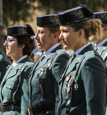 La Guardia Civil celebra los 35 años del ingreso de la mujer