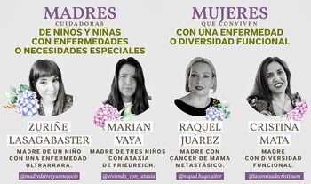 Ellas cuentan historias de lucha contra la enfermedad