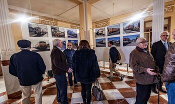 La cultura ferroviaria llena el Antiguo Casino