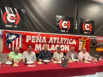 La Peña del Atlético de Malagón celebra su cena  anual