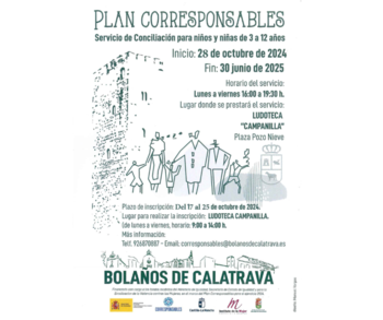 Bolaños lanza una nueva edición del Plan Corresponsables