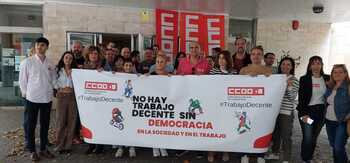 CCOO reivindica la presencia sindical para un trabajo decente