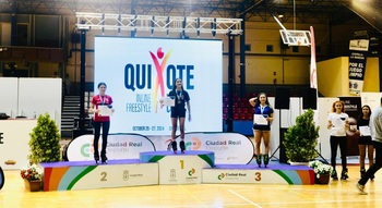 Inmaculada García, oro en derrapes en la Quixote Cup