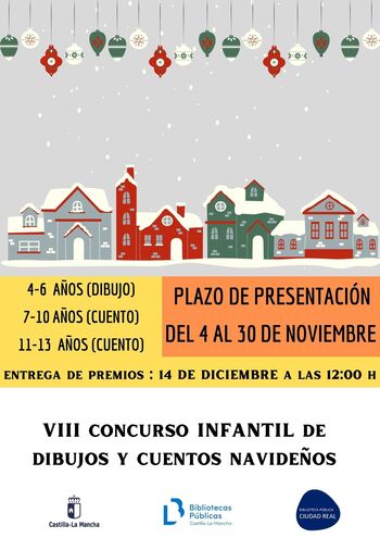 Convocan el VIII Concurso de dibujos y cuentos navideños