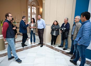 El Colegio de Arquitectos conoce el Palacio Provincial