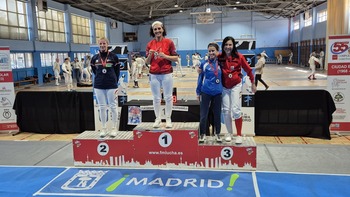 Dos medallas para Espadas de Calatrava en Madrid