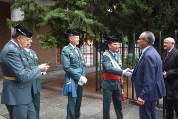 Ruiz Molina también ha felicitado a la Guardia Civil en Toledo