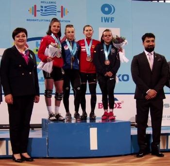 Lorena Vázquez, bronce en el Campeonato de Europa Sub 17