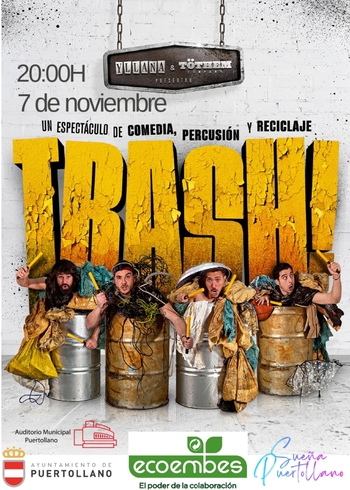 La comedia 'Trash' llega este jueves al auditorio