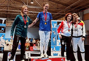 Ana Arcos logra el oro en el I Torneo de Veteranos en Madrid