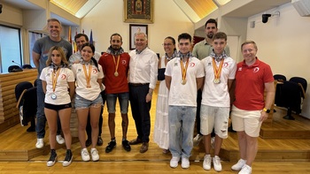 Orgullo en el Ayuntamiento por los deportistas de la ciudad