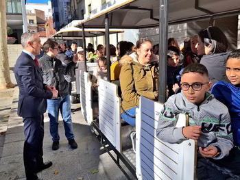 El tren turístico amplía los recorridos ante la gran demanda