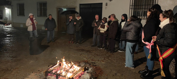 La lluvia condicionó San Antón pero no impidió su celebración