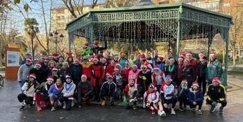 El Corricollano despide el año practicando deporte