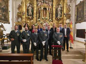 La Guardia Civil de Malagón celebra su día grande