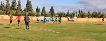 El Villarrubia prepara en Malagón el duelo con el Toledo