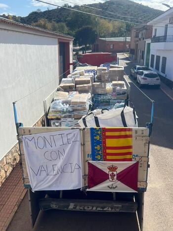 10.000 kilos de solidaridad desde Montiel a Valencia