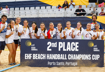 Protagonismo provincial en la 'Champions' de balonmano playa