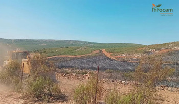 Extinguido el incendio de Argamasilla de Calatrava