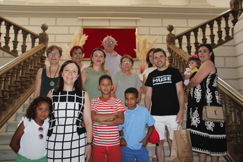 Alcázar recibe a los niños saharauis de 'Vacaciones en paz'
