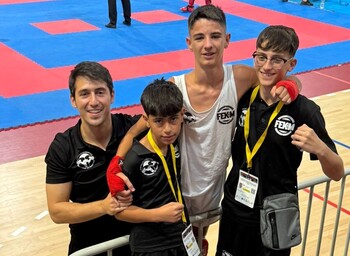 Yeray Ruiz se proclama campeón de España junior de Kick Boxing