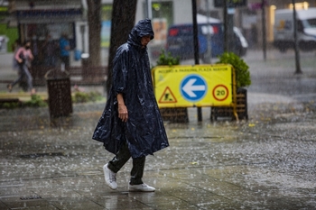 La Aemet pone en aviso a la provincia por fuertes lluvias