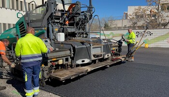 Comienza el asfaltado de la avenida Camilo José