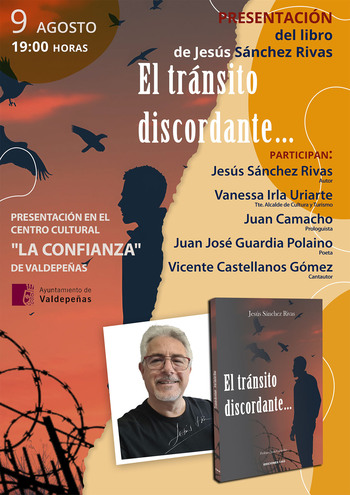 Jesús Sánchez presenta su poemario ‘El tránsito discordante'