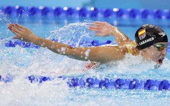 Cabanes, octava en su semifinal de los 200 mariposa