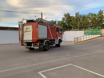 Ciudad Real: Examen sobre ruedas para los futuros bomberos