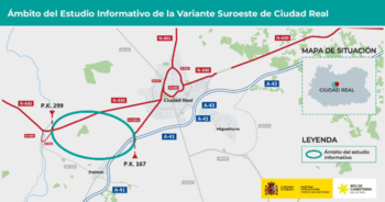 Luz verde al estudio de la variante de la A-41 y la N-430