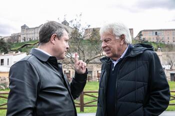 Page y González analizan en Toledo la situación política