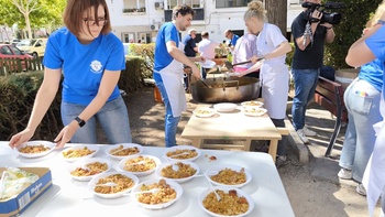 Migas solidarias en San Vicente de Paúl